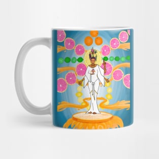 Our Lady of the Tutti Frutti Hat (wall art) Mug